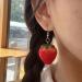 Delicate Resin Strawberry Earrings Simulation Fruit Earwears for Any Occasion - Buy Online on GoSupps.com