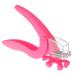 Healeved Fake Nails Scissors Trimmer Nail Clippers Nail Tips Nail Art Tool Stainless Steel Nail Clipper Fingernail Manicure Tool Nail Art Clipper Nail Flakes Plastic Lengthen Pink