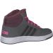 Adidas Unisex Kids Hoops Mid 2.0 Fitness Shoes - Grey Five/Core Black/Screaming Pink - Size 37 1/3 EU - International Shipping Available - Buy Online on GoSupps.com