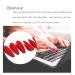 Bomine Long Red Stiletto Fake Nails - 24Pcs Full Cover Acrylic False Nails for Women & Girls, Glossy Manicure Party Tips - Buy Online on GoSupps.com