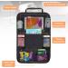 URAQT Car Organiser with 10 Tablet Holder & 8 Pockets | Back Seat Protector & Kids Toy Storage | Kick Mats for Car Seat | Black - Buy Online on GoSupps.com