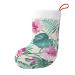 Ffexs Strawberry New Year Christmas Socks Velvet Christmas Socks One Size Palm Leaf Palm Leaf