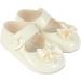 Early Days Baypods Baby Girl Soft Soled Pre Walker Shoes - Ivory Patent (1 UK Child) - Made in England - Buy Online on GoSupps.com