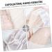 HAPINARY 2 Pairs Hand Removedor De Gel Hand Peeling Gel Boat Socks Moisturizing Gel Hand Exfoliating Gloves Cat Paw White Non-Woven Fabric Care - Buy Online on GoSupps.com