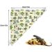 Vinnykud Reptile Hammock with Pillow | Habitat Decor for Lizards & Snakes | 33x33x48cm Beige - Buy Online on GoSupps.com
