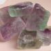 Soulnioi 10pcs Bicolor Fluorite Crystal Rough Stones for Healing and Meditation - 2-3cm - Buy Online on GoSupps.com
