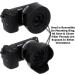 Fotodiox Reversible Lens Hood Kit for Sony E PZ 16-50mm F3.5-5.6 OSS - Tulip Flower Hood w/ Cap - Compatible with Sony E-Mount Power Zoom Lens - Buy Online on GoSupps.com