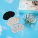 SUMEIKE Self-Adhesive Heel Grips - 2 Pairs Shoe Inserts for Shoes Too Big | Anti-Blister Shoe Liners & Heel Protectors - Beige - Buy Online on GoSupps.com