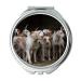 Mirror Travel Mirror Dog Herd Canine Animal Pet Hounds pocket mirror portable mirror