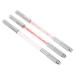 VILLCASE 3pi ces Lot de Stylos Sourcils Double Pointe Maquillage Produits de Maquillage