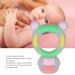 Baby Chew Toy - BPA Free Teether Soft Texture Cartoon Bear for 0-6 Months - Safe & Adorable (Pink) - Buy Online on GoSupps.com