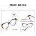 Shop Ljczka Vintage Blue Light Filter Cat Eye Glasses for Women - Stylish Brown Leopard & Metal Frames 0.0 Prescription Available Enhance Your Eye Comfort! - Buy Online on GoSupps.com