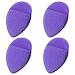 Beaupretty 4pcs Face Wash Puff Facial Sponge Facial Cleansing Sponge Cellulose Facial Sponges Exfoliating Facial Sponge Makeup Remover Tissues Spa Gloves Facial Purple Wet and Dry 1 count (Pack of 1) Purple