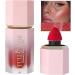 Liquid for Cheeks Waterproof Cream Makeup Stick - Natural Long-Wearing Liquid Cheek Smudge-Proof Look for Women's Eyes Cheek Lips Makeup Fanelod 08# - Buy Online on GoSupps.com