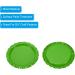 PATIKIL 1 Inch Flat Decorative Bottle Caps 50 Pack Craft Bottle Pendant Trays Double Sides Printed for DIY Pendants Craft Scrapbooks Light Green - Buy Online on GoSupps.com