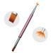 4-Piece Nail Art Brush Set - Double-Ended Paint Pens for Perfect Hand Manicure | International Shipping Available - Buy Online on GoSupps.com
