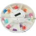 Songlela Electronic Pill Box Timer with 5 Timer Reminder Alarm and 7 Compartments Portable Essential Medication Time Display Reminder Case Organizer - Idea for Personal Care and Daily Use #3 - Buy Online on GoSupps.com