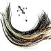 Buy 100% Real Feather Hair Extensions - 20 Natural Colors 8-11 Inches Includes Micro Beads & Tool Kit | International Shipping - Buy Online on GoSupps.com