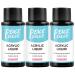PEACECOLOR 3PCS 30ML Acrylic Liquid Monomer Professional Acrylic Nail Liquid for Acrylic Nails Salon Quality for Nail Extension Nail Art System Non-Yellowing Home DIY Beauty Gifts for Women Girls color 182