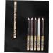 LALAFINA 6 Pcs Dark Brown Eyeliner Waterproof Eyeliner Makeup Pencil Eyebrow Pencil Miss Cosmetic 1 count (Pack of 1) Picture 1x3pcs - Buy Online on GoSupps.com