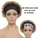 Short Curly Headband Wig for Black Women | Ombre Blonde Pixie Cut 6 Inch Human Hair Wig - OT27 - Buy Online on GoSupps.com
