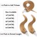 SEGO Microring Hair Extensions - 50g Remy Human Hair 40cm 50 Strands Honeyblond#27 - International Shipping Available - Buy Online on GoSupps.com