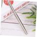 Buy Balacoo 3pcs Lipstick Applicator Wands - Professional Silicone Lip Brush Set for Lip Gloss & Balm - Mini Travel Makeup Tools - Telescopic Silver - Buy Online on GoSupps.com