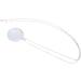 Necklace Magnifying Glass Magnifying Glass Safe Magnifying Glass with Chain Reading Magnifier for Reading for Working (Silver) - Buy Online on GoSupps.com