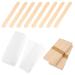 FRCOLOR 600 STK Wax Paper & Spatula Set for Hair Removal | Body & Face Waxing Supplies | International Shipping Available - Buy Online on GoSupps.com