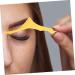 brow guide stencil makeup tools and accessories eyebrow makeup tools makeup stencil brow guide template eyebrow templates for women eyebrow stencil Silica gel Auxiliary heating 17.3x5.9cm Yellow - Buy Online on GoSupps.com