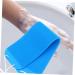 Healvian Silicone Body Scrubber Towel - Pull Back Strip Exfoliator Loofah Brush for Shower & Bath - Buy Online on GoSupps.com