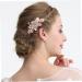 FRCOLOR Floral Hair Comb Bridal Hair Pin Bridal Headpiece Tiara Hair Accessories Bridal Headdress Comb Wedding Bride Bridal Hair Comb - Buy Online on GoSupps.com