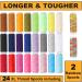 Quilting Thread Sewing Kit for Adults and Beginners - 26 Color Threads, Needles, Scissors, Thimble, Clips, and More | Portable Travel Set for DIY and Emergency Repairs - Buy Online on GoSupps.com