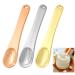 Makeup Spatula 3PCS Skincare Spatula Mini Metal Make up Spatula Skin Care Cosmetic Spatula Spoon Reusable Applicator Facial Cosmetic Beauty Spoon for Face Mask Cream Lotion Moisturizer