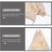 Outanaya Hair Dryer Storage Bag Hair Dryer Case Curling Iron Pouch Hairdryer Travel Velvet Bag Curls Pvc 32x28x0.6cm Beige - Buy Online on GoSupps.com
