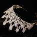 Jorsnovs Luxury Cubic Zirconia Tall Tiara & Crown - Gold Wedding Headpiece for Women - Buy Online on GoSupps.com