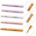 Housoutil 15 Pcs Retractable Lip Brush Metal Lip Brush Lip Applicator Retractable Lip Liner Lip Gloss Applicators Lip Scruber Lip Brush for Lipstick Lip Tint Earth Tones Makeup 11.5x0.8cmx3pcs Assorted Colorx3pcs - Buy Online on GoSupps.com