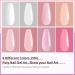 Poly Nail Gel Set - 8 Fall Colors for Beginners & Professionals | White Pink Nail Extension Gel for DIY Nail Art | Perfect for Thanksgiving & Halloween - Buy Online on GoSupps.com