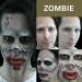Mehron Professional Zombie Makeup Kit - Premium Halloween Special Effects - International Shipping Available - Buy Online on GoSupps.com