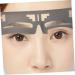 FOMIYES 4 Pcs Eyebrow Ruler Makeup Tools Makeup Stuff Brow Template Brow Guide Stencil String Eyebrow Shape - Buy Online on GoSupps.com