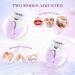 Pluxy Epilator for Women - 36 Tweezers Portable Facial Hair Removal 2-Speed Adjustable for Face Lips Arms Underarms Legs & Bikini | International Shipping - Buy Online on GoSupps.com