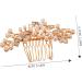 MAGICLULU Accessories Hair Side Comb for Girl Bride Hair Side Comb Tiara Hair Comb for Women Pearl Hair Comb European and American Headgear Crown Hair Accessories Women's Rhinestones - Buy Online on GoSupps.com