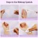 6Pcs Stainless Steel Makeup Spatula Set | Korean Foundation Palette with Applicator Tool for Professional Makeup Artists - Buy Online on GoSupps.com