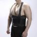 Work Back Brace | Elastic Lumbar Support Belt - Breathable Back Brace For Men Lower Back Lumbar Support Pad All-Round Waist Protection For Comfort - Buy Online on GoSupps.com