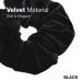 4-Piece Velvet Hair Tie Set for Women Girls & Children Perfect for Updos & Ponytails - Black Multipack - Buy Online on GoSupps.com