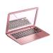 Khakho Laptop Shaped Makeup Mirror  Portable Makeup Mirror  Travel Makeup Mirror for Carrying Anywhere Pink