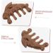 Buy Minkissy Wood Massage Comb - Handheld Body & Scalp Massager | Thai Massage Tool for Relaxation | International Shipping - Buy Online on GoSupps.com