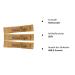 Coffeefair Brown Cane Sugar Sticks | 100 x 4g Cane Sugar Pack | Premium Sweetener for Coffee & Tea - Buy Online on GoSupps.com