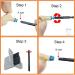 Hearing Aid Wax Guards Filters - 3 Packs/24 Filters for Phonak, Unitron, Widex Hearing Aids - Cleaner Kit with Brush and Carry Case - Buy Online on GoSupps.com