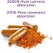 NAOMI Turmeric Resveratrol 1000mg - Joint Support & Inflammation Response with Curcuminoids & Black Pepper Extract - High Potency Blend - 60 Count - Buy Online on GoSupps.com